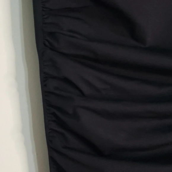 Blanqi Dress Maternity Short Sleeves Small / Medium Black Bodycon Stretchy Comfy - Picture 8 of 9